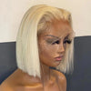 200 Density 613 Blonde Bob Wig Human Hair Remy Brazilian Cheap 13x4 Lace Short Bob Wig Human Hair Wig For Black Women