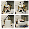Evening Bags for Women 2024 New Fashionable Leather Shoulder Bag Woman Hard High Quality Hip Hop Party Luxury Designer Handbag