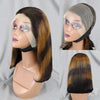 4/30/4 Color Human Hair Bob Wig Straight 13x4 Lace Front Human Hair Wigs Brazilian Wig Short Human Hair Bob Wigs Ombre Wig