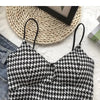 Crop Top Women Sexy Wireless Push Up Padded Tank Top Slim Was Thin Sports Summer Camisole 2023 New