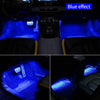 Neon LED Car Interior Ambient Foot Strip Light Accessories Back light Remote App Music Control Auto Decorative Atmosphere Lamp