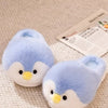Funny Fuzzy Penguin Slippers Girls Novelty Indoor Shoes Women Soft Furry Slippers Female Plush Home Shoes Animal Flip Flops