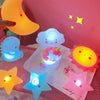 Led Night Light Baby Room Decoration Bed Stars Moon Clouds Toy Bedroom Decoration Modeling Light Baby Children's Toy Gift