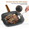 Induction Cookware Set-17 Piece Non-stick Cooking Pan Set, Granite Pots and Pans Set