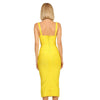 New 2024 Women Sexy Celebrity Midi Red White HL Elastic Bandage Dress Spaghetti Strap Club Bodycon Party Dress Wholesale HL434