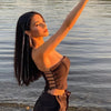 Women's Off Shoulder Strapless Lace Up Bustier Corset, Crop Tops, Black Sleeveless Vest, Cropped Feminino