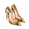Sexy Stiletto Heel 2025 Print Flowers Pumps European Spring High Heels Party Pumps Ultra High Heeled  For Women Shoes Big Size45