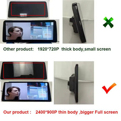 12.3 inch 2400*900 For Peugeot 308 T9 308S 2013 - 2017 Radio Car Video Player Stereo Android 14 GPS Multimedia Carplay Head Unit