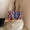 Acrylic Clutch Purse For Women Bubble Crossbody Purse Detachable Strap Square Handbag Wedding Prom Party Leisure Shopping Bag