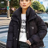 2024 Winter Korean Women Puffer Parkas Thick Warm Down Cotton Padded Coat Female Loose Outwear Clothes Short Jacket Overcoat