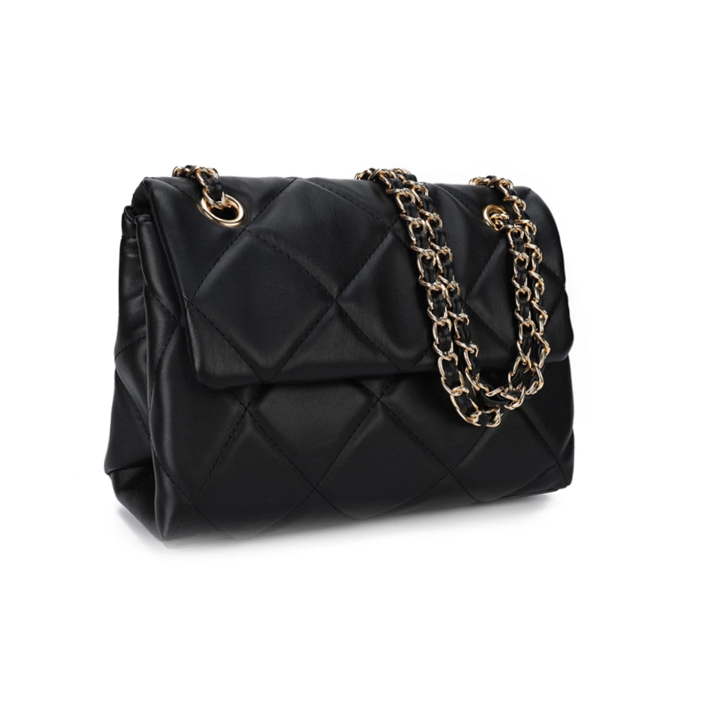 Mobile Phone Shoulder Bag Women's Quilted Handbag Crossbody Bags Vegan Leather Shoulder Bag with Card Slot Adjustable Removable