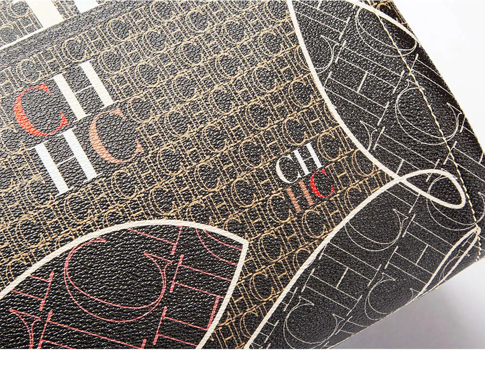 CH Fashionable and Luxury Design Spring 2024 New Women's Handbag Jacquard Colorful Women's Commuting Crossbody Bag