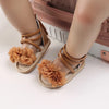 Summer Cool Baby Girl Sandals Fashion Newborn Sandal Idyllic Flower Soft Anti-slip Toddler Rubber Sole Comfortable Shoes