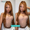 13X6 Ginger Blonde Lace Front Human Hair Wigs Red Burgundy 13x4 Body Wave Transparent HD Lace Frontal Wig Brown Lace Front Wig