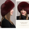 Hot Sale 100% natural Fox Fur Hat Women Cap Thick Fur Cap Winter Warm Hat Female Fashion For Women Hat With Earmuffs Hat