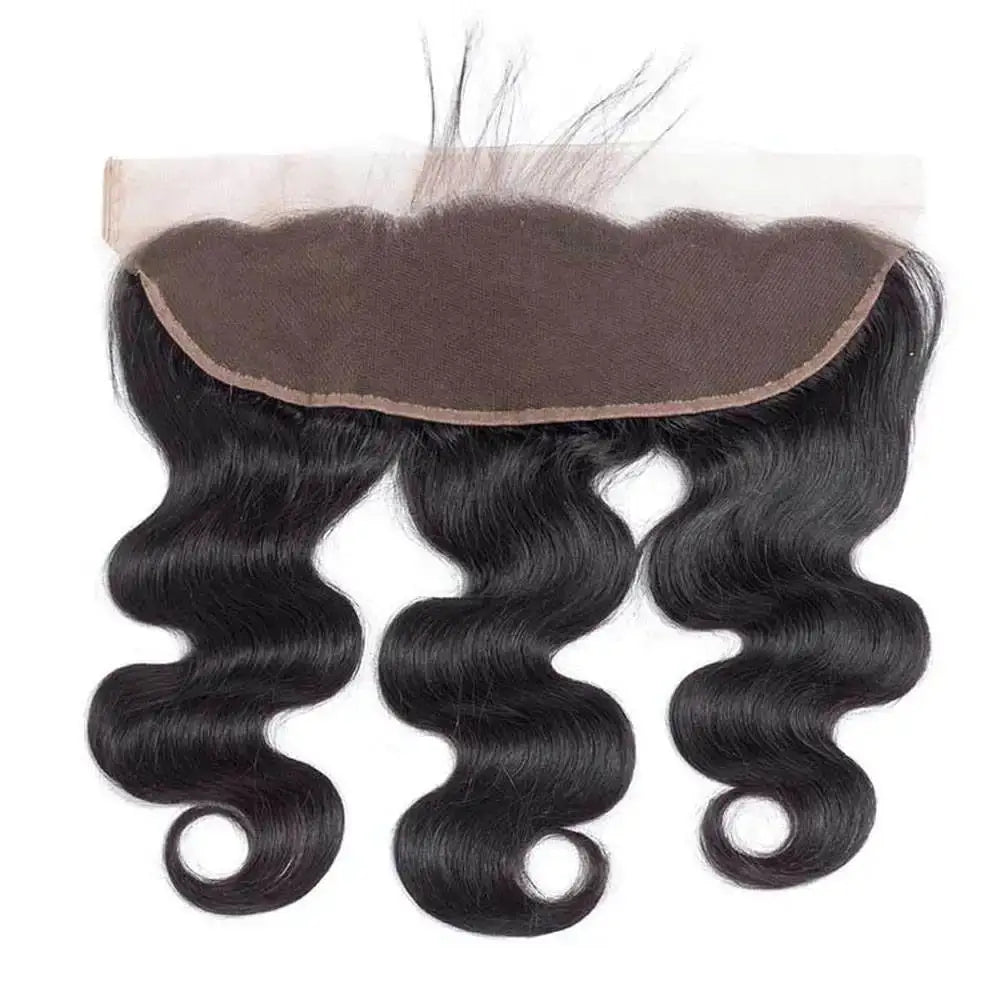 Peruvian Hair 4x4 Lace Closure Pre plucked  Straight Hair 13x4 HD Transparent Lace Frontal 100% Human Hair Natural Hair Line
