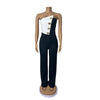 Elegant Jumpsuits for Women 2025 Spring Summer Sexy Spicy Girl Party Button Overalls Streetwear Women's Jumpsuit Pants Fashion