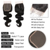 4x4x1 T Lace Body Wave Closure Human Hair  Middle Part Body Wave Human Hair Closure for Women  Preplucked Cheap Hairpieces
