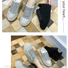 Brand Women's Sneakers Luxury Rhinestones Women Causal Shoes Designer Platform Sport Shoes Fashion Comfort Women Shoes Plus Size