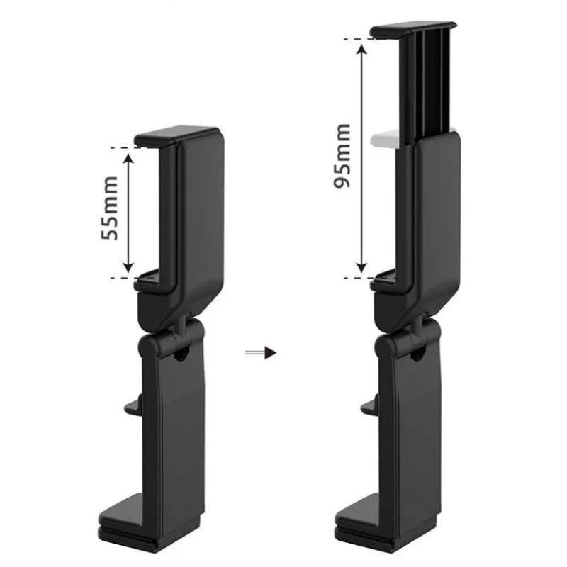 Airplane Phone Holder Stand Cell Mobile Portable Travel Mount Desk Flight Foldable Rotatable Selfie Holding Train Seat Support