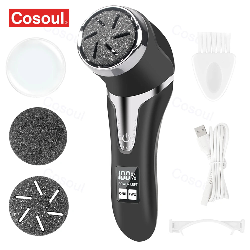 Pedicure Tools Professional Electric Foot Dead Skin Remover Feet Scrubber Callus Remover for Feet File Exfoliating Heels Grinder