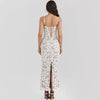Suninheart Winter Women's Evening Dress Elegant 2025 Lace Up Long Maxi Dresses For Special Occasions White Prom Party Dress
