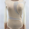 HBLL Sexy Nightclub Outfits Long Sleeve Bodycon Jumpsuits Romper for Women Birthday Outfits Womans Clothing Mesh Bodysuit