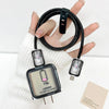 Charger Protector Case for IPhone 15 14 13 12 Pro Max 18/20W Charger Case Shell USB Cable Cover Charging Data Cord Winder Wrap
