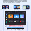 JOYING 10.1" 11.6" 13.3" 15.1"Android Car Radio Stereo Multimedia Player Head Unit Built In Carplay With Manual Rotatable Screen