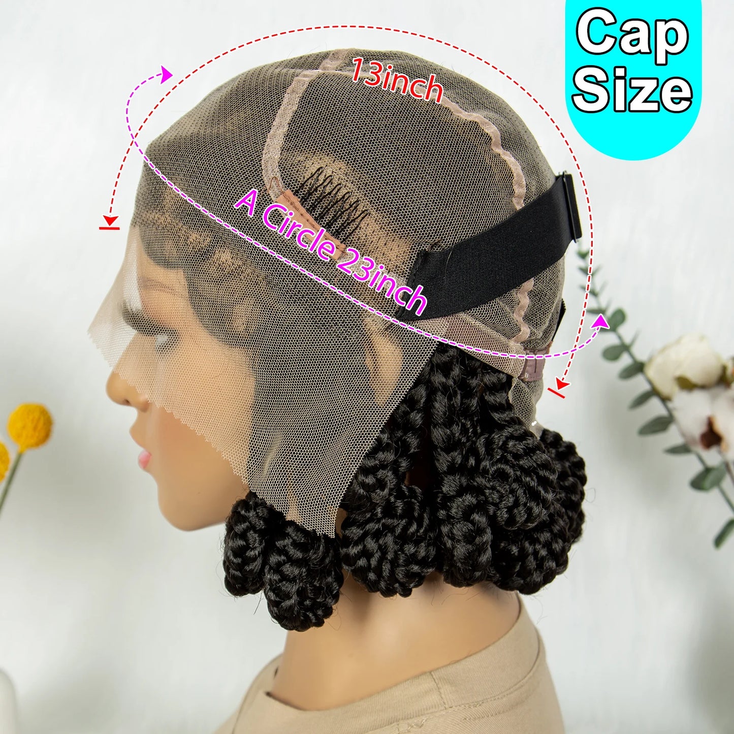 Kima Koroba Braided Wigs Full Lace knotless Jumbo Box Braided Wigs for Africa Women