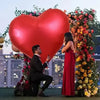 3/1PC 63Inch Extra Large Love Balloons Aluminum Film Red Heart Shaped Balloons Birthday Valentine's Day Wedding Party Decoration