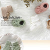 Infant Baby Shoes Cotton Knitted Newborn Girl Boy Boots Fashion Solid Warm Toddler Kid Slip-On Bed Shoes Handmade 0-18M Footwear