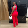 2 Pieces Women's Sets 2025 Spring Summer Denim Sleeveless Suit Tops And Wide Leg Pants Suits Two Piece Set Tracksuit Outfit