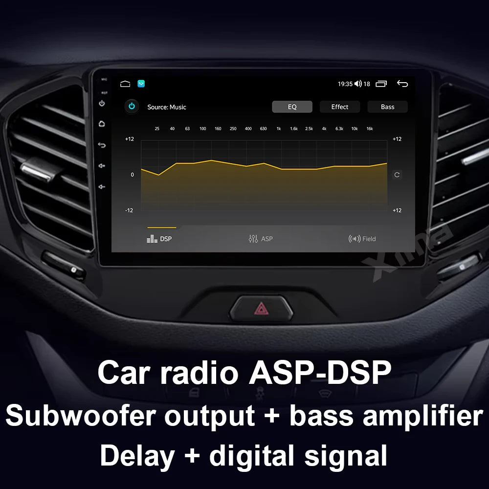 XIMA 7 9 10 inch 4G 8Core 5G WIFI Carplay Android Aauto Car Radio Multimedia Player 2 din stereo Receiver 2DIN GPS dvd Head Unit