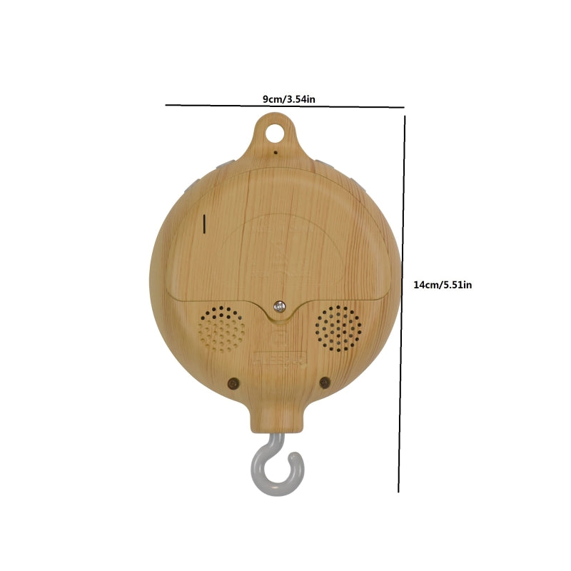 35 Songs Baby Mobile Crib Bed Bell Toy Windup Movement Music Box Machine Rattle Dropshipping