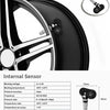 E-ACE Solar Power TPMS Car Tire Pressure Alarm Monitor System Auto Security Alarm Systems Tyre Pressure Temperature Warning