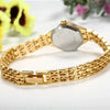 Golden Bracelet Watch For Women Small Dial Luxury Ladies Wristwatch Steel Elegant Quartz Female Clock Fashion Gift reloj mujer