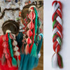 Synthetic Tinsel Braiding Hair 4 Tones Ombre Color White Purple Blue Yellow Jumbo Braids Mixed tinsels For Festival Party