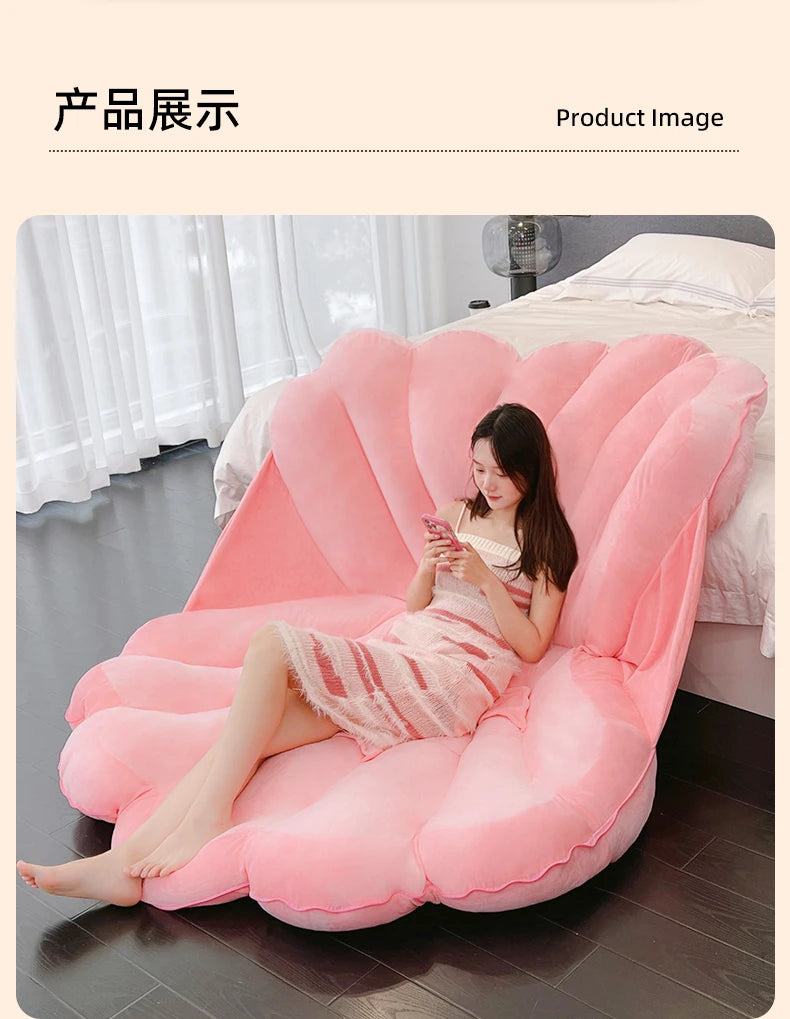 Giant Clam Shell Sofa Can Sleep Modern Sofa Plush Shell Toy Oversized Cushion Home Furniture Living Room Muebles De La Sala