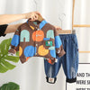 Baby Boys Clothes Sets Spring Autumn Toddler Fashion Cotton Coats Pants 2pcs Tracksuits For Bebe Infants Sports Suits Outfits 2Y