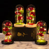 LED Galaxy Three Rose Artificial Flowers, Wedding Decoration, Creative Valentine'S Day and Mother'S Day Gift without Battery 1Pc