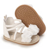 Summer Cool Baby Girl Sandals Fashion Newborn Sandal Idyllic Flower Soft Anti-slip Toddler Rubber Sole Comfortable Shoes