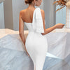 formal Women's Bandage  prom  Dress  guest Black Bow Elegant Wedding Party Evening Midi Club  cocktail Dresses Bodycon luxury