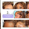 30 34 Inch Highlight Ombre Lace Front Wig Curly Human Hair Wigs Honey Blonde Colored HD Deep Wave Frontal Wigs For Black Women