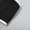 Weird Puss Summer Trend 2 Piece Set Women White Edging Strapless Tops+Shoulder Straps Dress Stretch Matching Streetwear Outfits