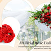 50-200PCS Artificial Roses Flowers Foam Flowers with Stems Fake Roses for DIY Wedding Bouquets Centerpieces Valentine's Day