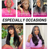 ISEE HAIR Wear And Go Glueless Human Hair Wig Bob HD Lace Straight Short Bob 6x4 Lace Frontal Pre Plucked Human Wigs Ready To Go