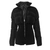 Leosoxs Fashion Women Long Sleeve Zipper Fly Turn-down Collar Parkas Patchwork Jumpsuit 2024 INS Playsuit One Piece Suit Romper