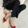 Summer High Heel Women Sandals Shoes Fashion Shallow Butterfly-knot Shoes Elegant Wedding Party Shoes