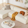 107” Modular Sectional Sofa, Modern Couch Sponge Sectional Sofa Couch for Living Room,High Density Sponges Cloud Couch Sectional